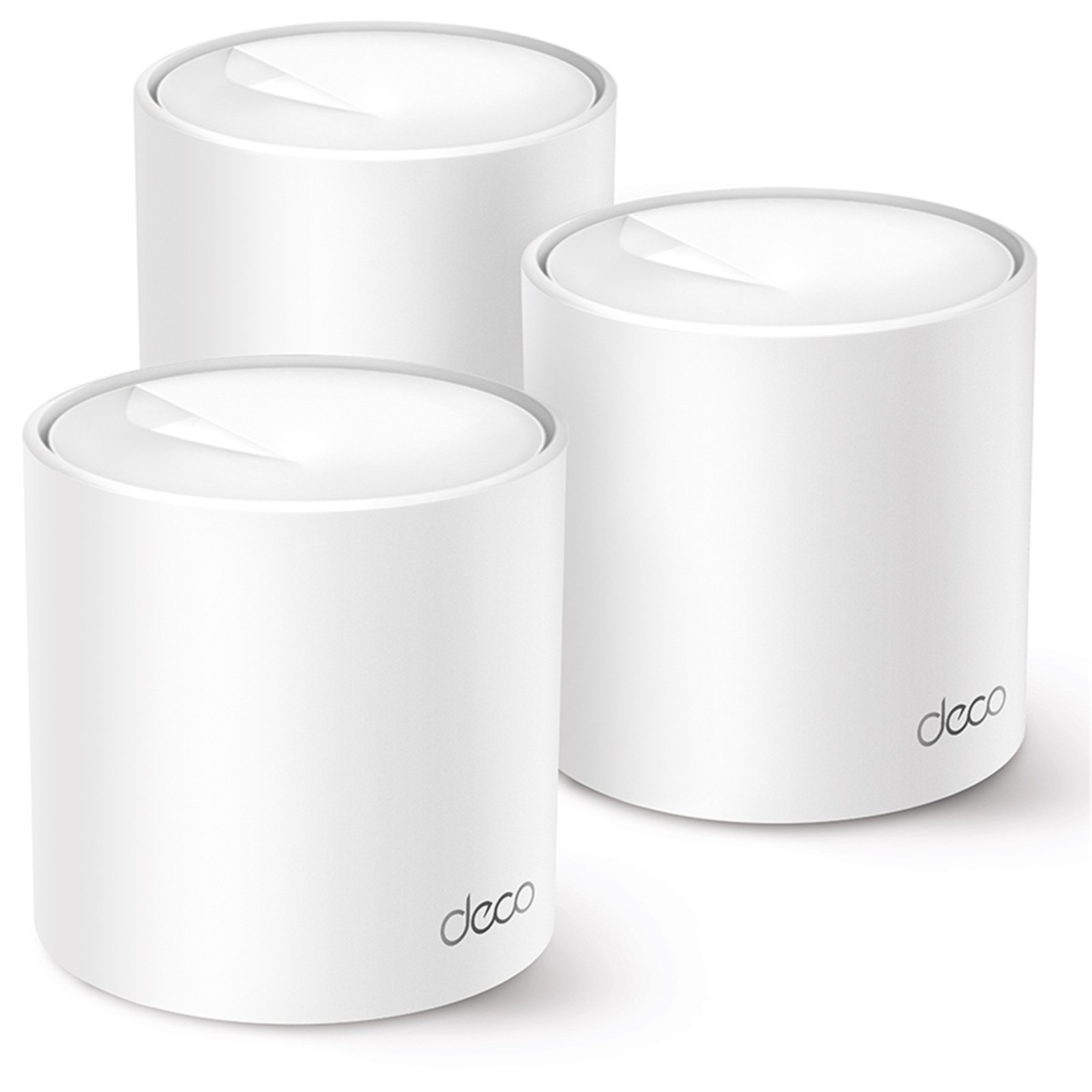TP-Link Deco X10 WiFi 6 Mesh System - 3 Pack 1GbE
