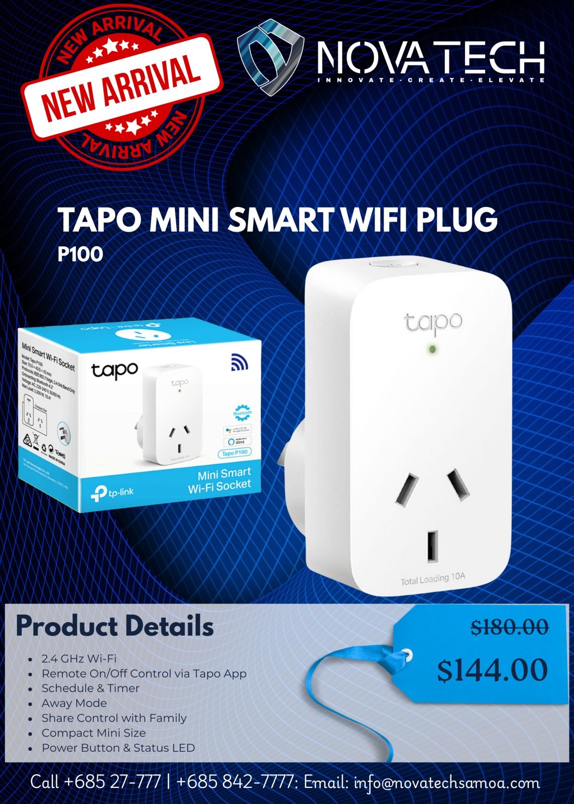 Tapo P100 Mini Smart Wi-Fi Plug